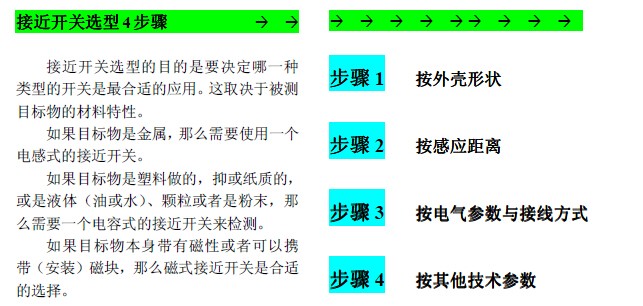 P+F/倍加福接近开关如何选型?