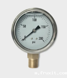 由隔膜隔离器和通用压力表组成的膜膜压力表一般有什么校准步骤?