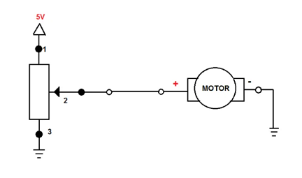 如何使用电位器控制电机速度，使用电位器控制速度的两种方法