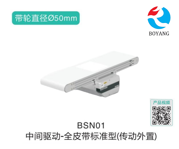 全皮带标准型BSN01中间驱动链式输送机